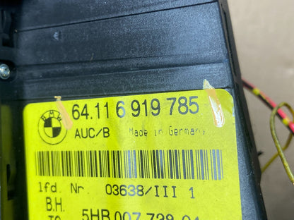 2001-2006 BMW E46 325i 330i 323i 328i Climate Control Panel AG5184 DG6