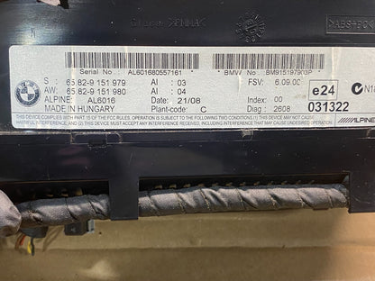 2007 - 2010 BMW E90 E92 E93 328I 335I Navigation Radio Display Screen AH9824 DG6
