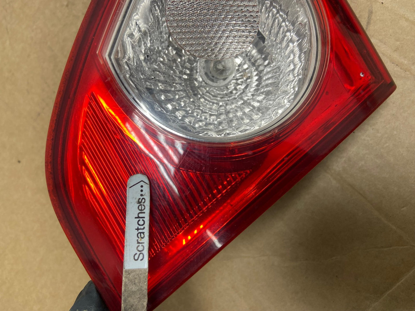2009-2010 Toyota Corolla Left Driver Lh Side Tail Light Inner AD5358 LK3