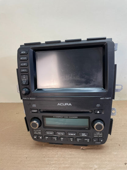 2005 to 2006 Acura Mdx Radio Stereo 6 CD Player Screen Display AI0512 DG0