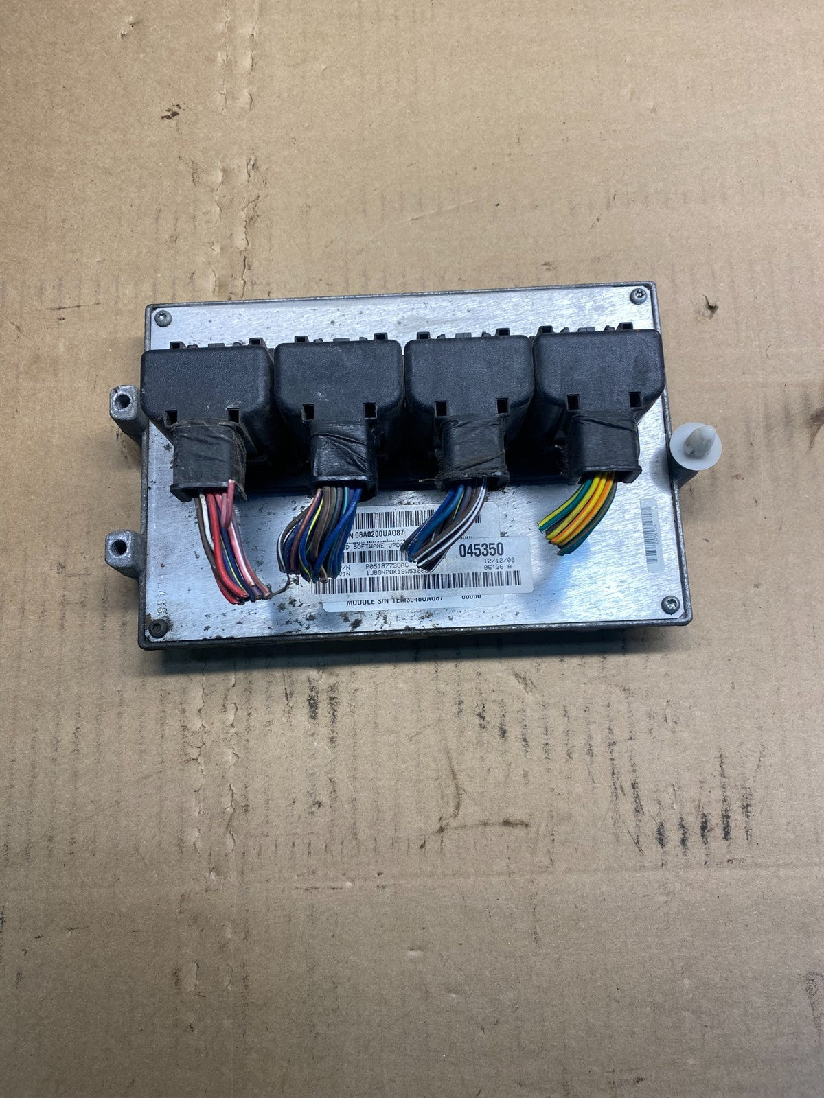 2008 Jeep Liberty Dodge Nitro 3.7L Engine Control Unit ECU ECM OEM ab7386 DG0