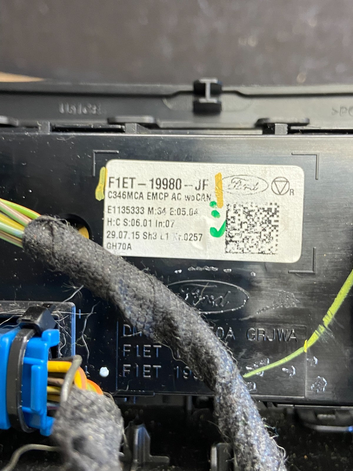2015 2018 Ford Focus Ac Heater Climate Control Shifter Bezel Trim ae2002 DG6