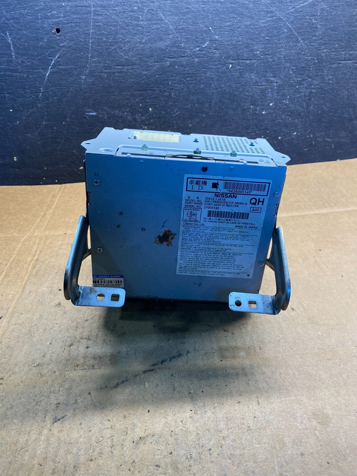 2013 2014 Nissan Pathfinder Radio AM/FM Receiver AB3819 DG3