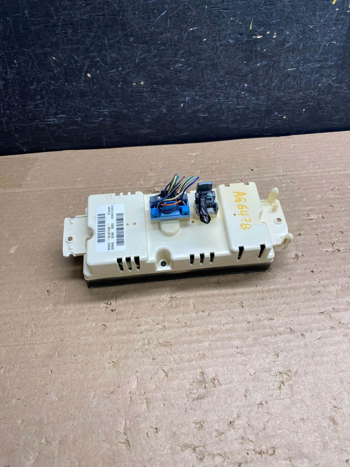 2003 to 2006 Chevrolet Silverado HVAC Heater Climate Control Module ag6478 DG3