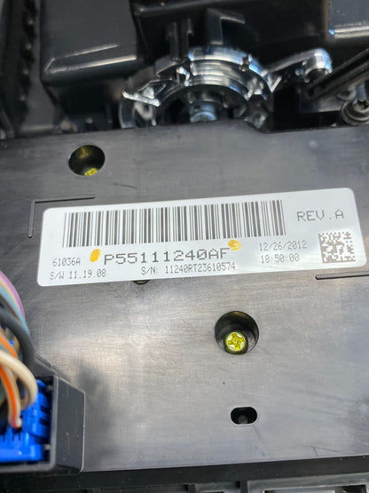 2011-2016 Dodge Grand Caravan Temperature Climate Control AC Heater AG6235 DG4