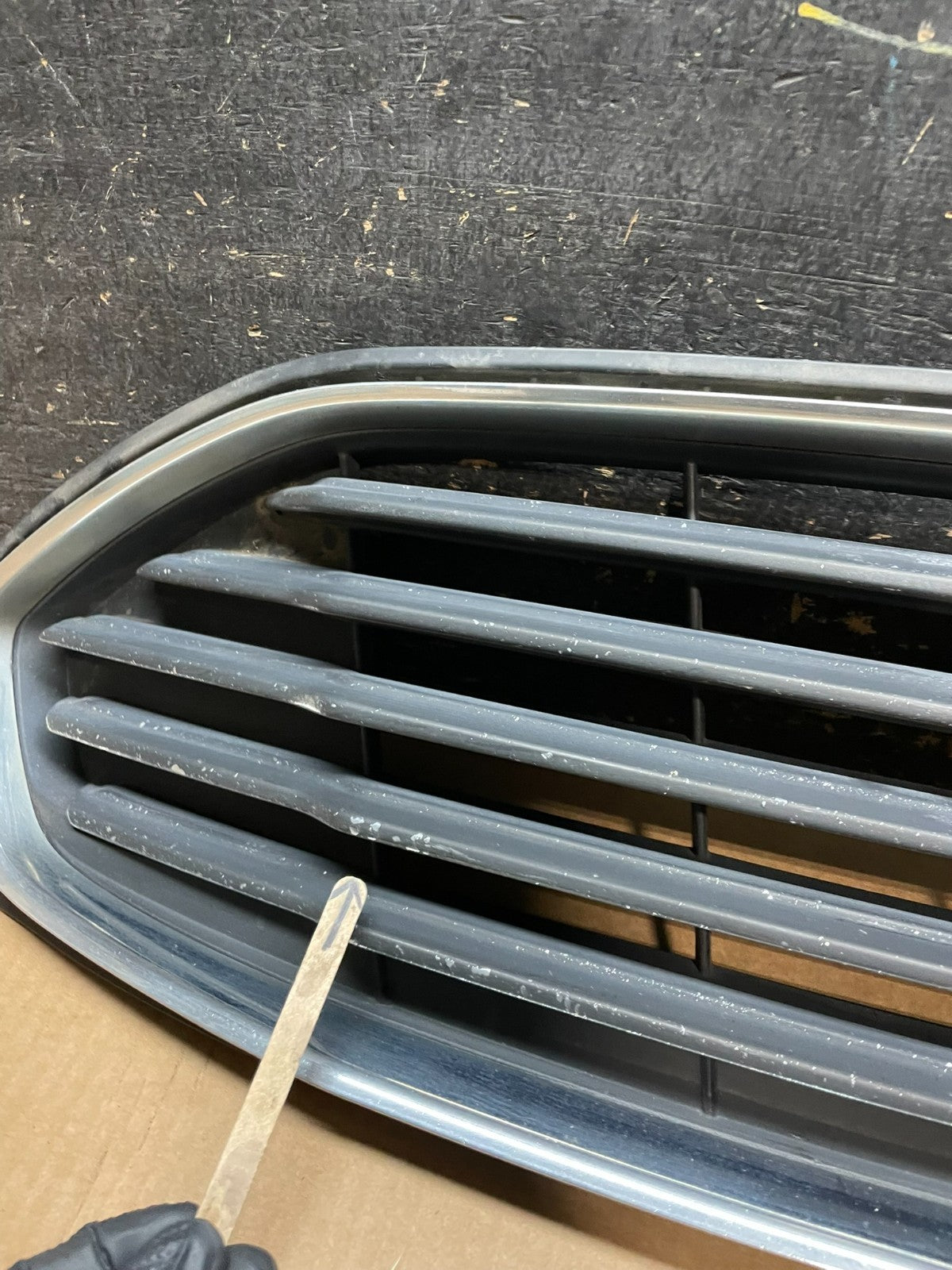 2013 to 2016 Ford Fusion Front Upper Grille Chrome Grill Bumper AA9020 DG4