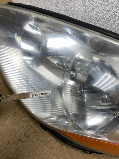 2006 to 2010 Toyota Sienna Left Driver Lh Side Headlight Halogen TYC AC3864 DW3