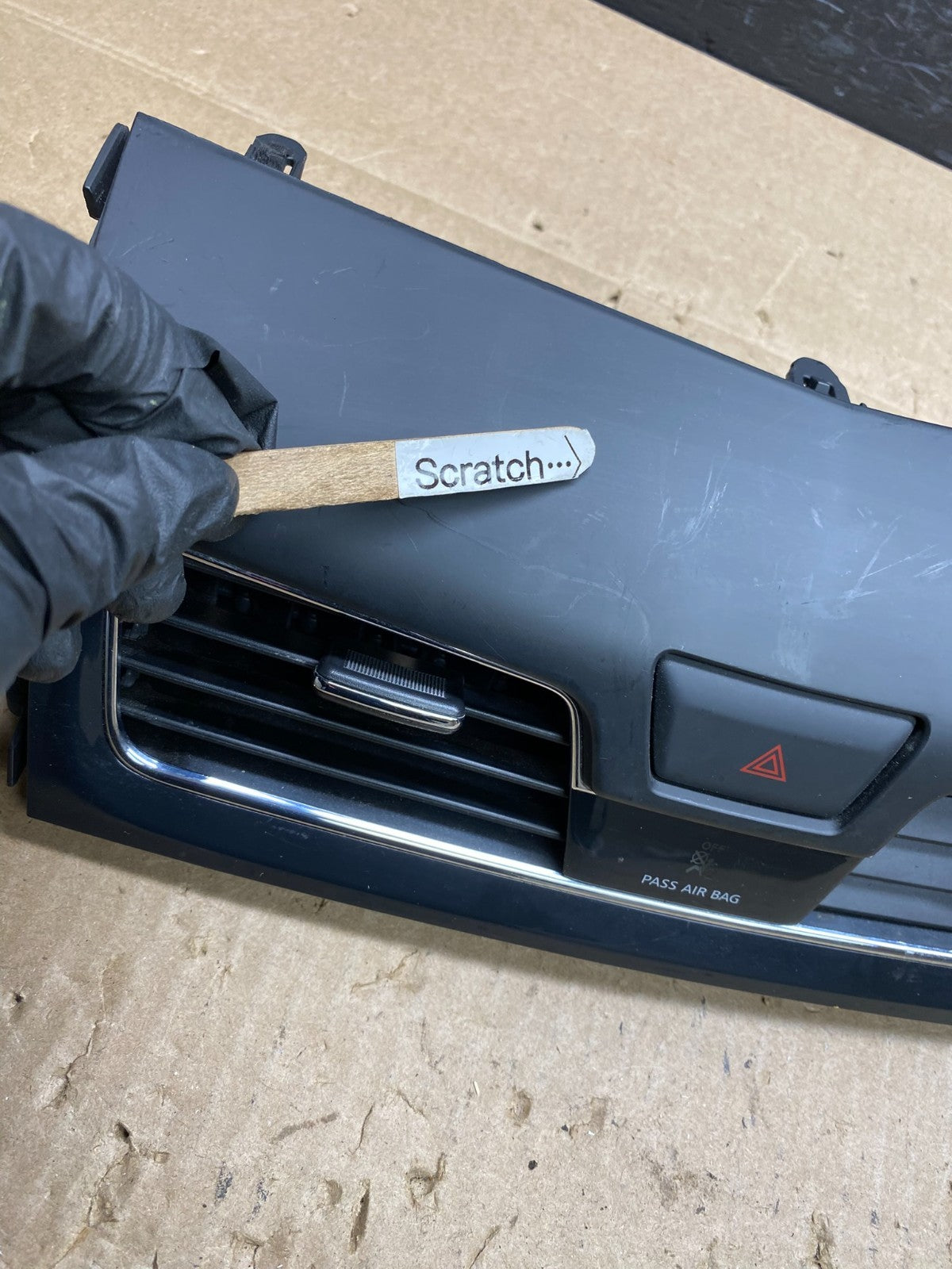 2013-2015 Nissan Altima Center Dash Vents Ac Air Vent Trim Panel Bezel AC6624 DG1