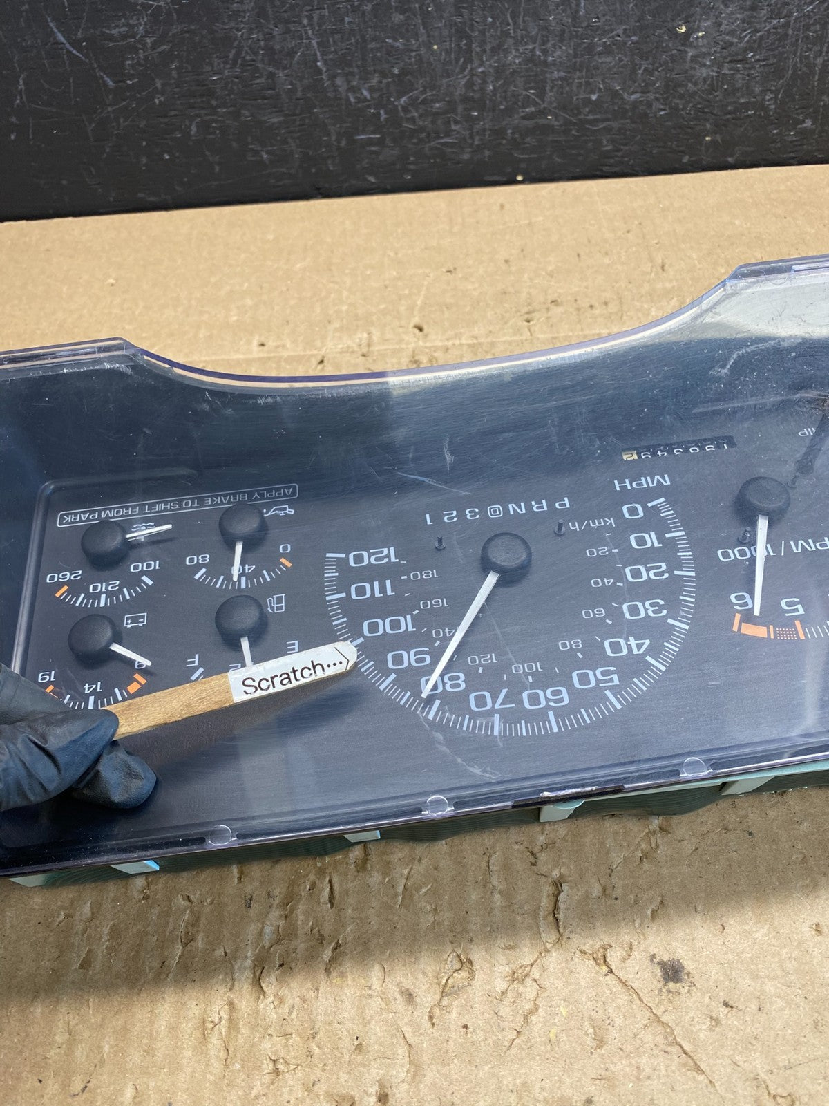 1995-1999 Silverado/Sierra/Yukon/Tahoe Speedometer Instrument Cluster AC9043 DG4