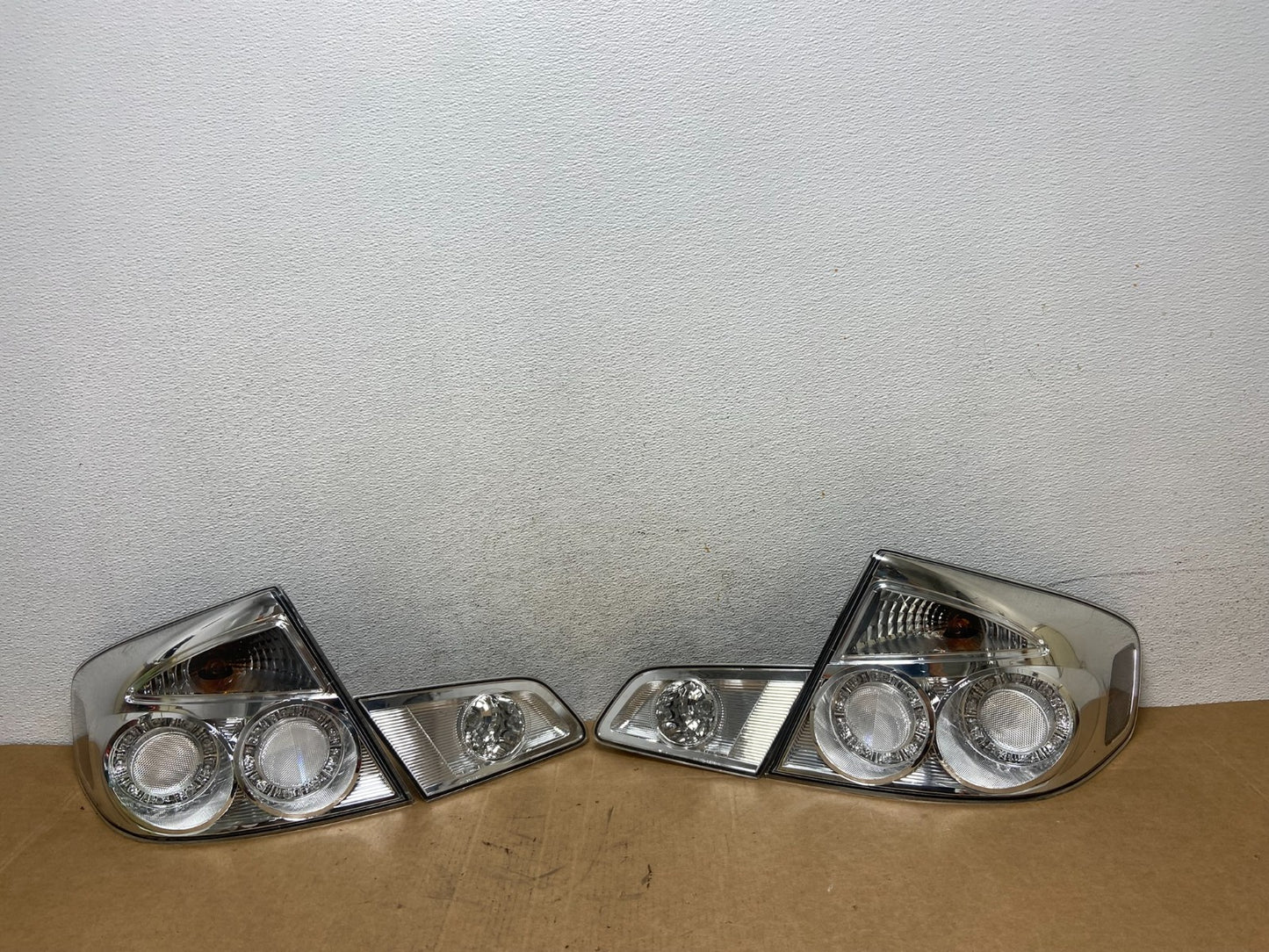 2005 to 2006 Infiniti G35 Left+Right Set Side Clear LED Tail Lights AD5485 DG0
