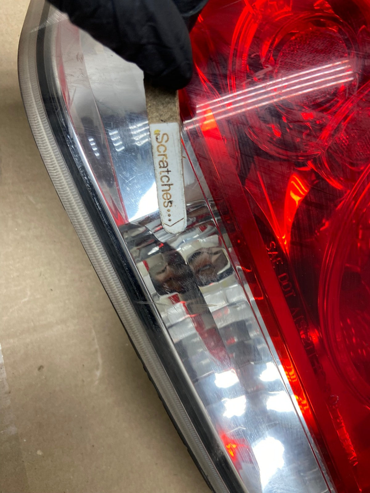 2006 to 2012 Chevrolet Impala Left Driver Lh Side Tail Light AH6672 LK3