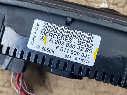 2005-2009 Mercedes W203 C230 C240 A/C Heater Climate Control Trim T8876 DG5