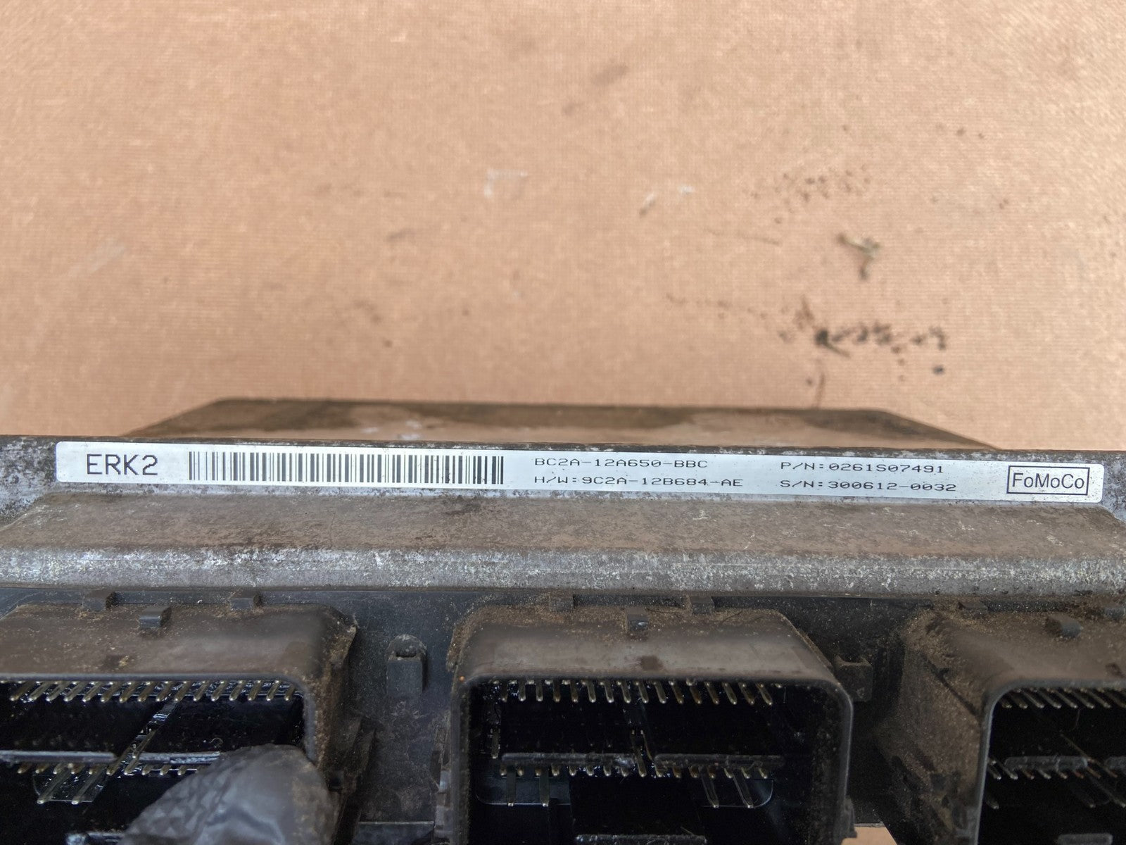 2011 2012 Ford Van E150 E250 5.4L Engine Control Module Unit ECU AD2896 DW3