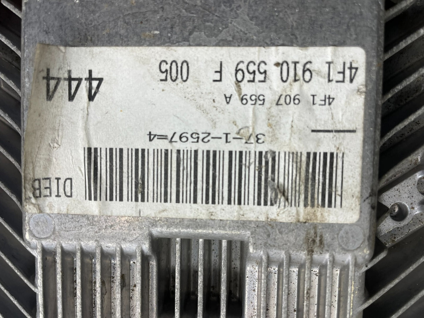 2006 to 2008 Audi A6 3.2L Engine Computer ECM 4F1907559A L0942 DG3