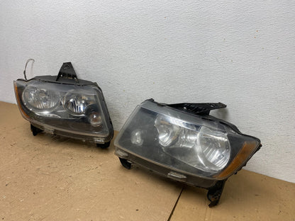 2011-2013 Jeep Grand Cherokee Left+Right Halogen Headlights AD8230 DW1
