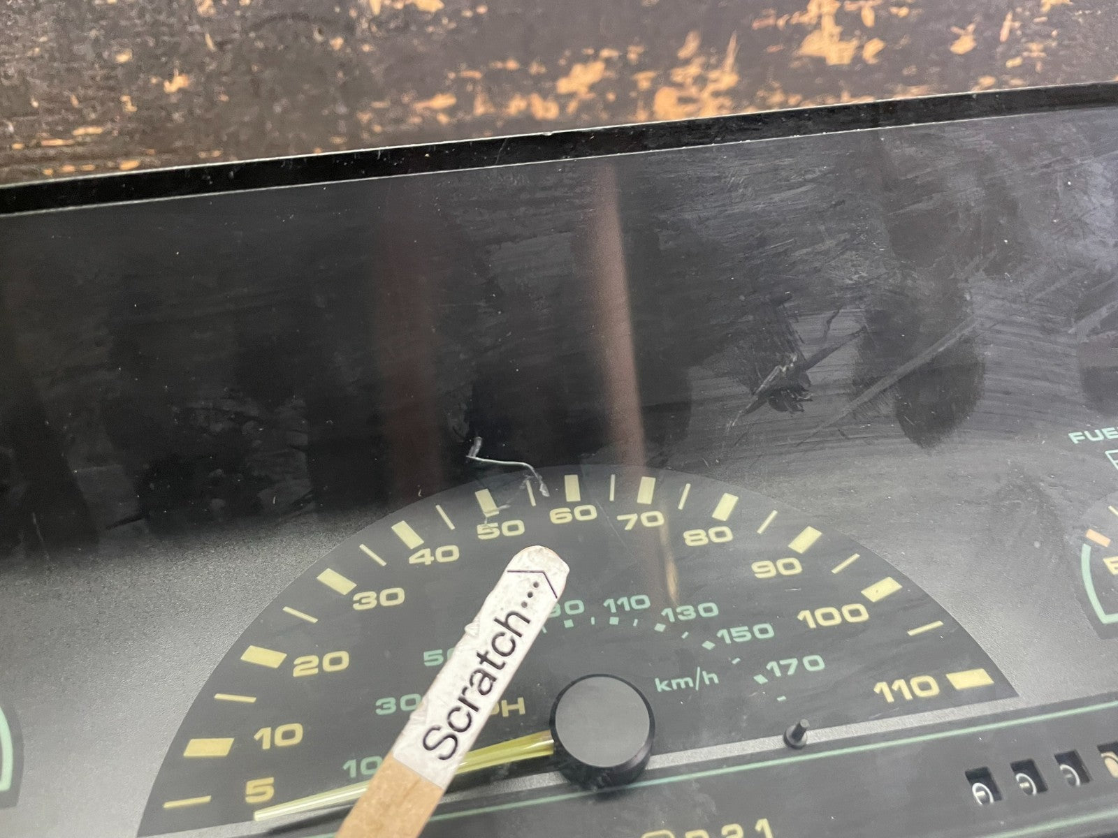 1993 Oldsmobile Cutlass Ciera 3 Speed Transmission Instrument Cluster AA59071