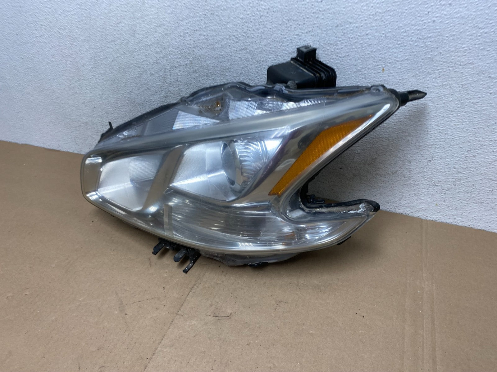 Halogen 2009 to 2014 Nissan Maxima Left Driver LH Side Headlight AG4542 DW1