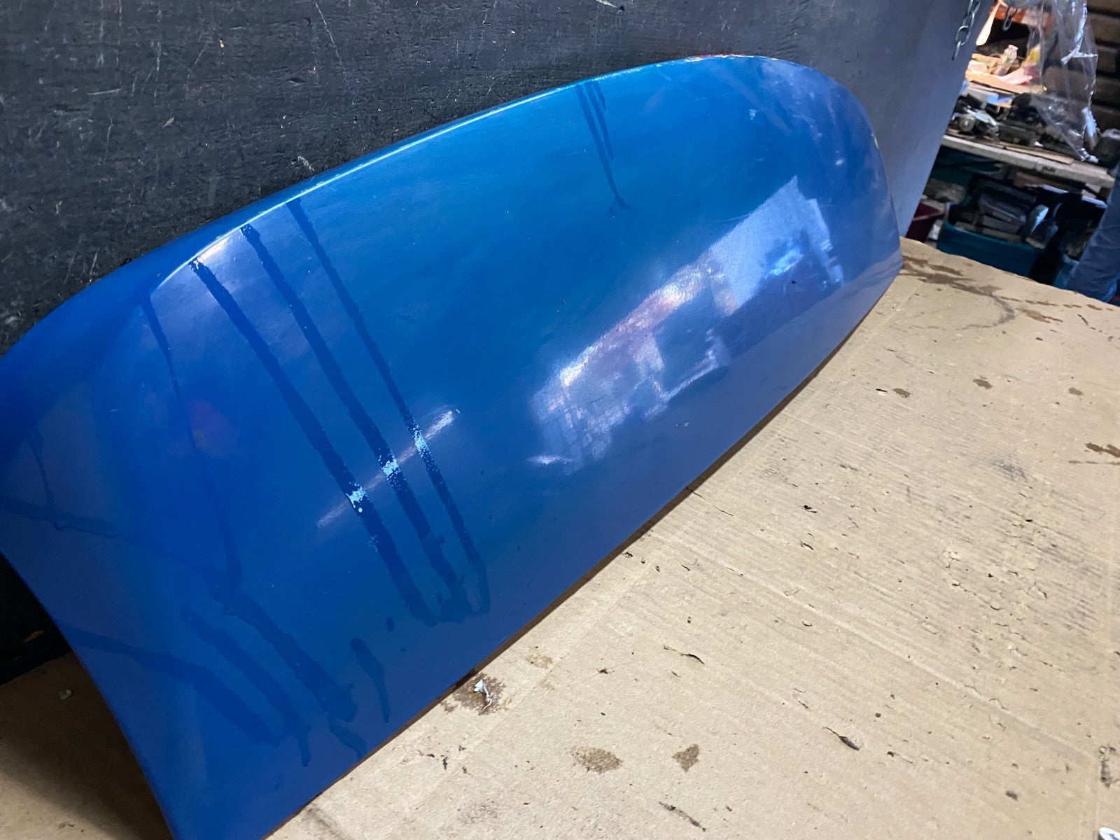 2011 to 2019 Dodge Grand Caravan Rear Upper Wing Spoiler W/Brake Light u6469 DG2