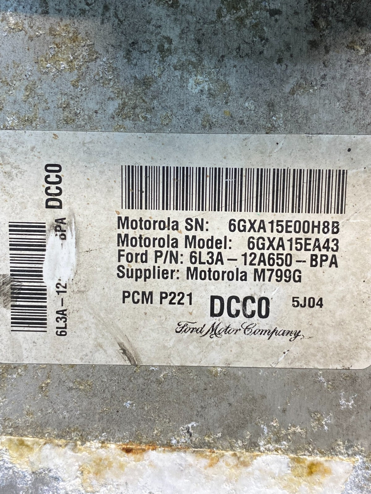 2006 Ford F-150 F150 5.4L Engine Control Unit ECU Computer Module AE0035 DG2