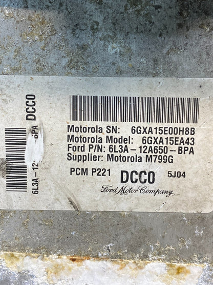 2006 Ford F-150 F150 5.4L Engine Control Unit ECU Computer Module AE0035 DG2
