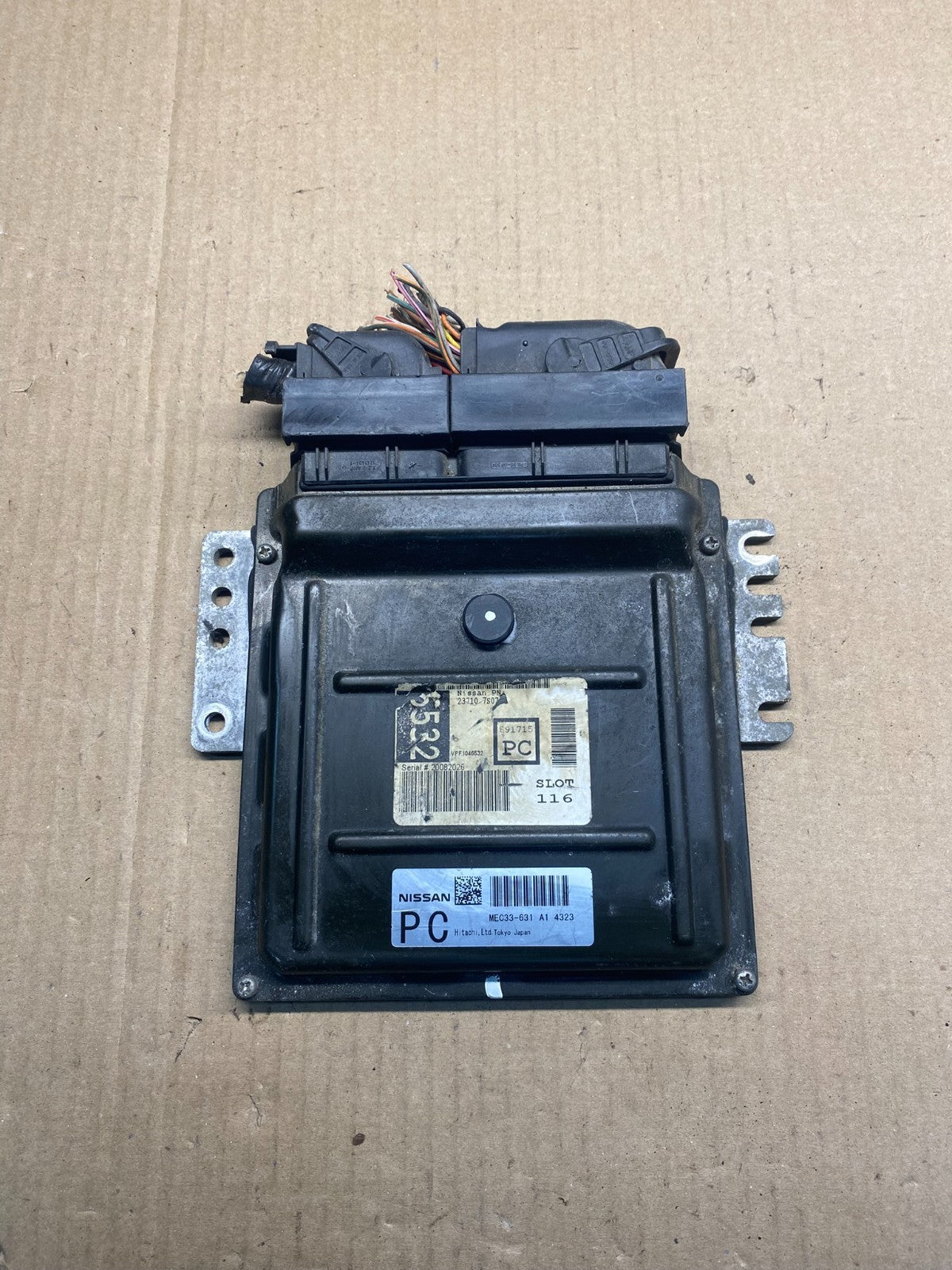 2004 Nissan Titan Ecm Ecu Engine Control Computer MEC33-631 A1 AG9474 DW0