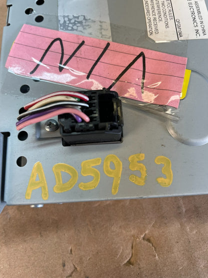 2010 - 2011 Chevrolet Equinox Radio Display Screen Information Dash Oe AD5953 DG7