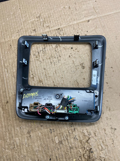 2013 - 2016 GMC Acadia A/C Heater Climate Control Radio Panel Bezel OE ad1998 DG4