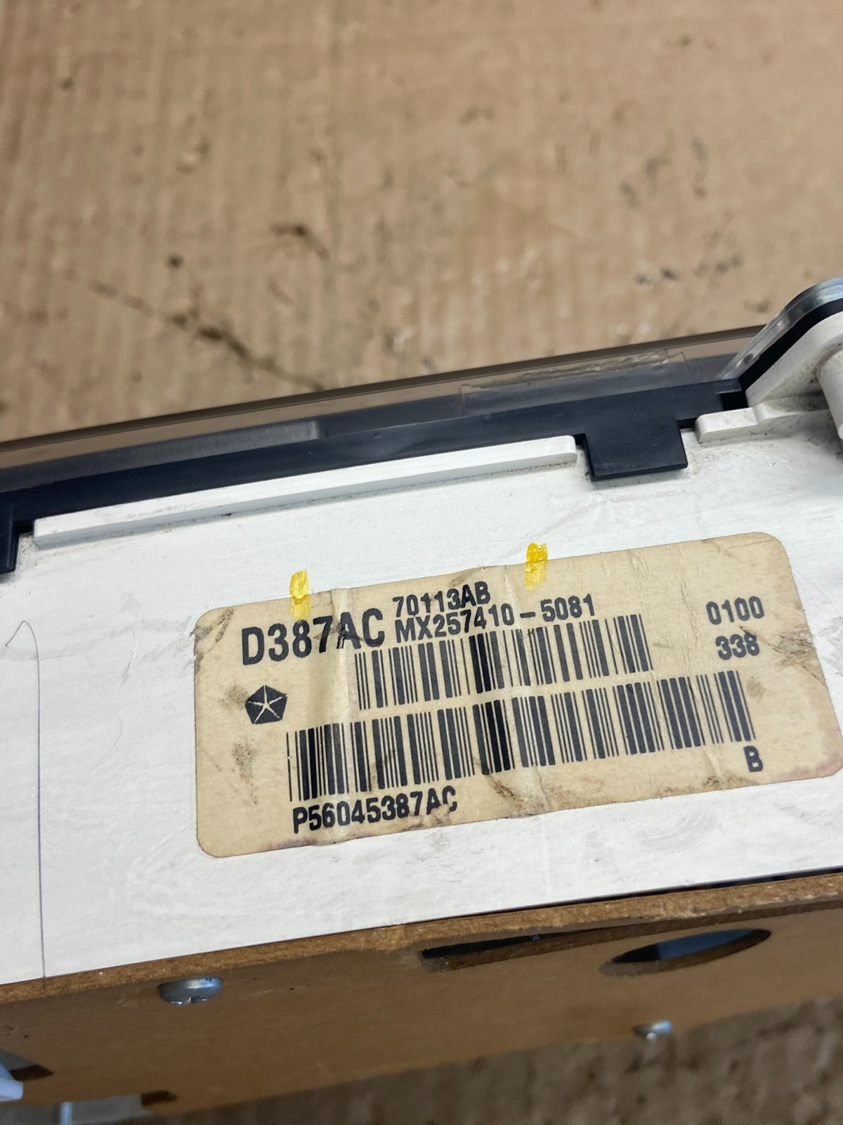 2000 Dodge Durango Speedometer Instrument Cluster Gauge AE2006 DG7