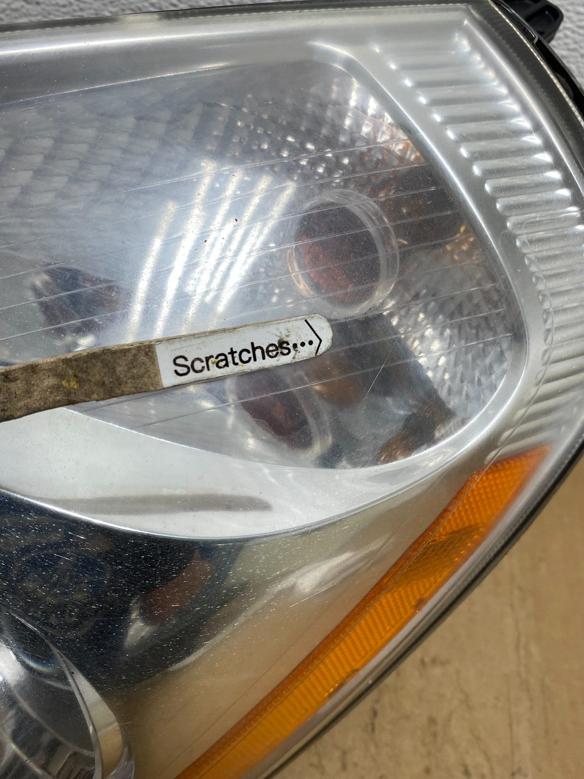 2008-2012 Kia Sedona Left Driver Lh Side Headlight Halogen AD1422 DW3