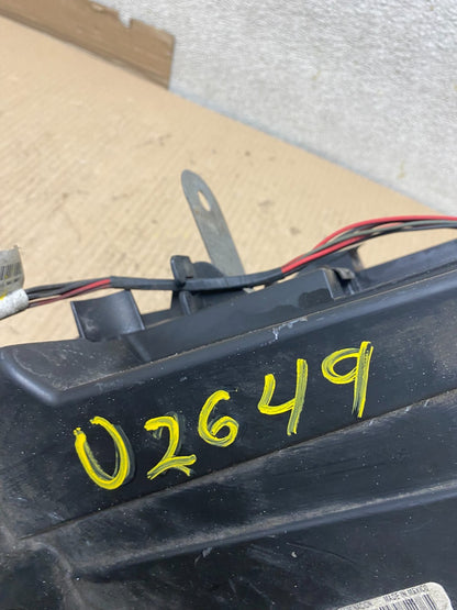2010-2012 Nissan Sentra Halogen Left Driver LH Black Headlight U2649 DW12