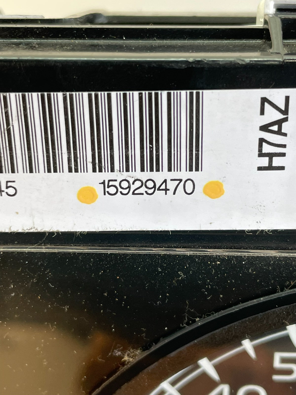 2007 to 2013 Chevrolet Silverado Suburban Cluster Gauge Speedometer AG2528 DG7