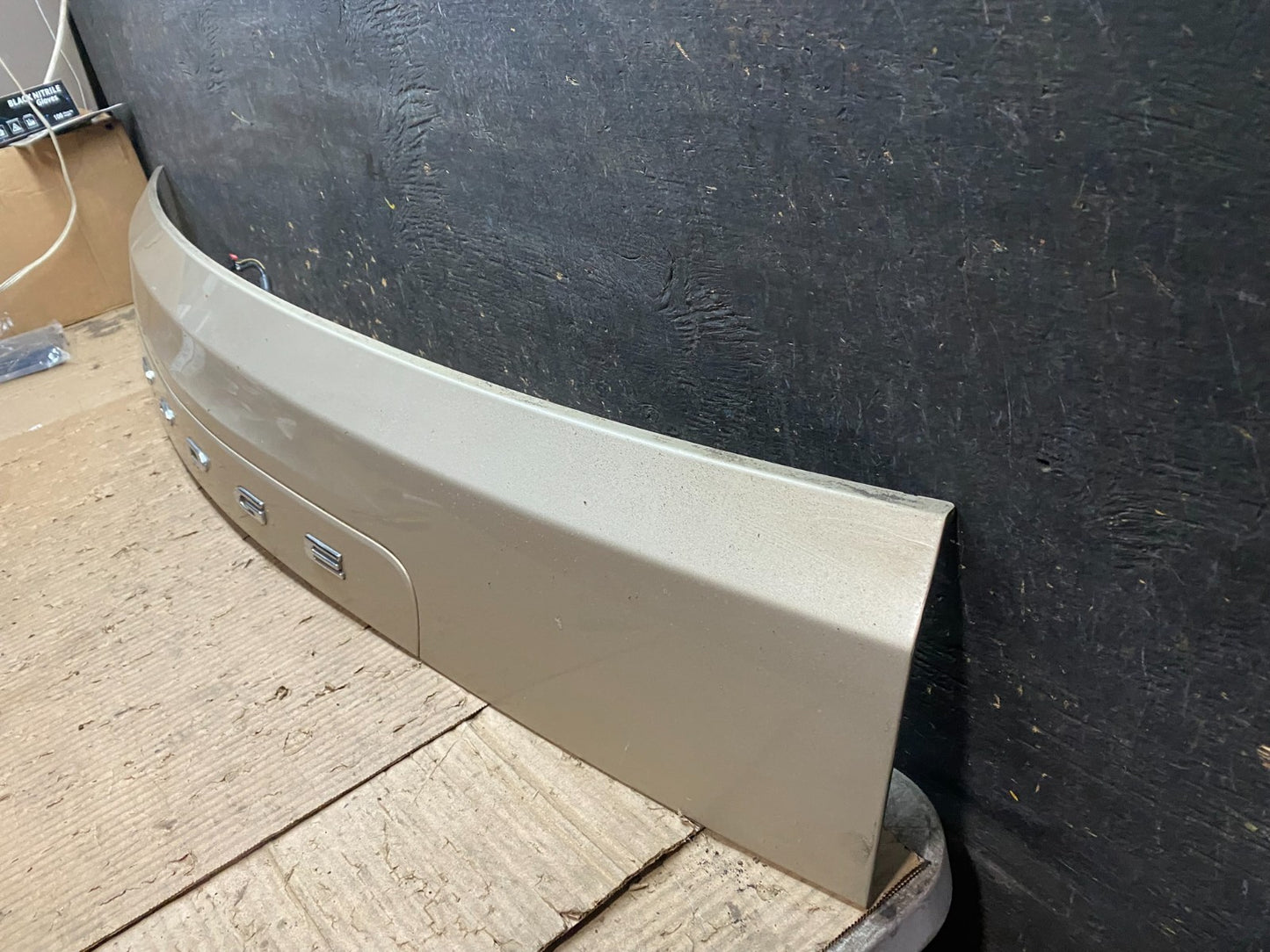 2011 to 2018 Dodge Grand Caravan Tail Gate Trim Molding With Camera OEM X0131 DG1