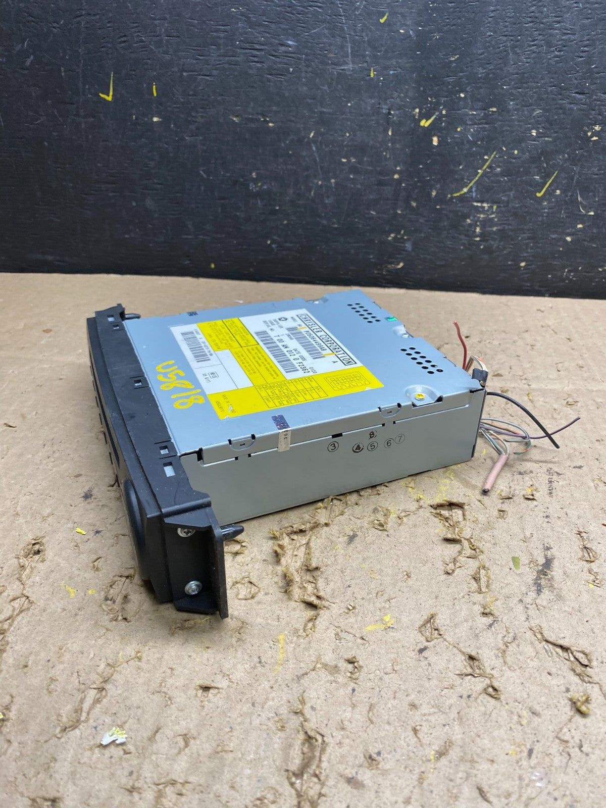 2009 2010 2011 Volkswagen Routan Video DVD Player U5818 DG2