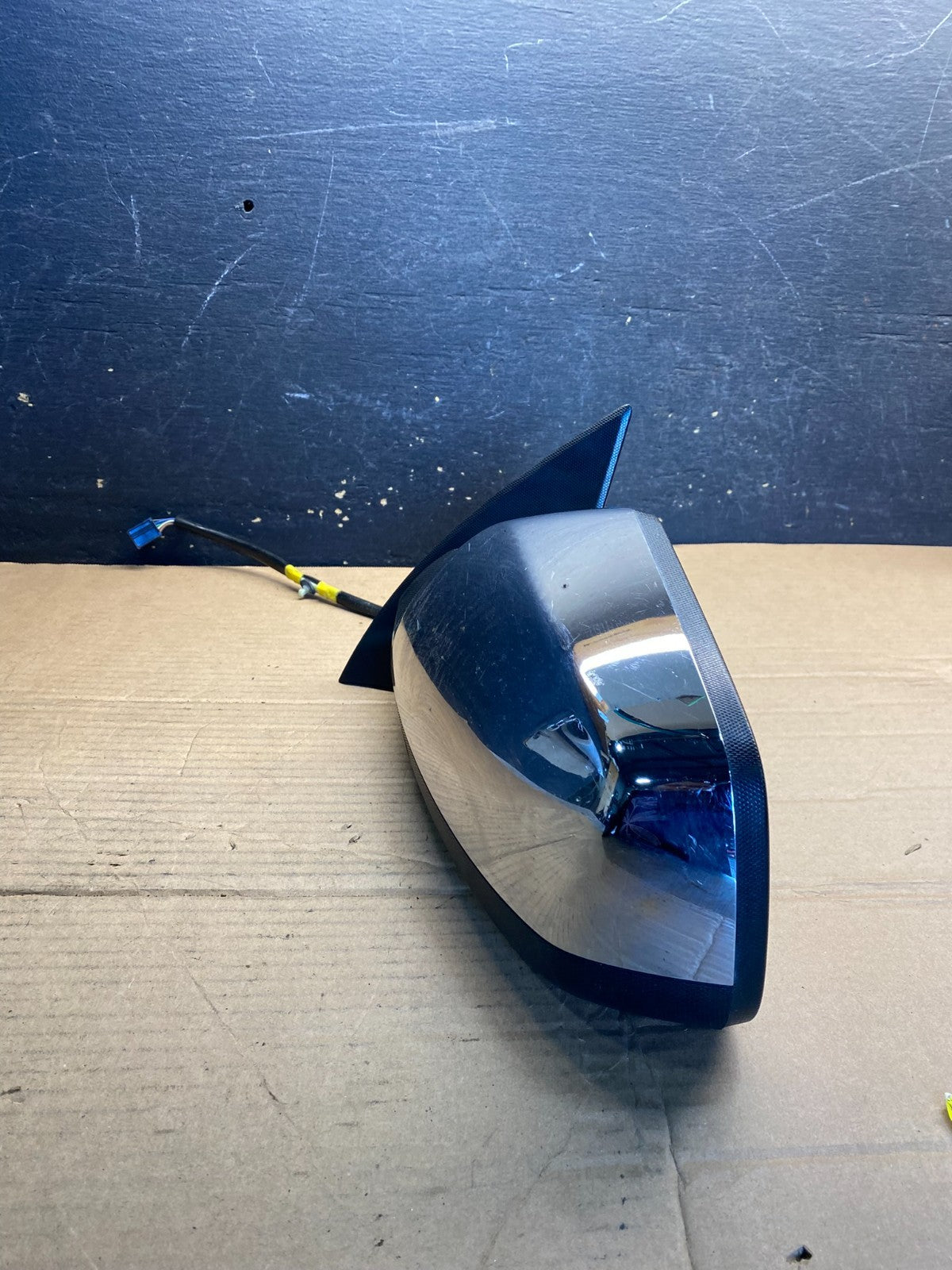 2010 to 2015 GMC Terrain Left Driver Lh Heated Chrome Door Mirror OEM AA5591 MS9