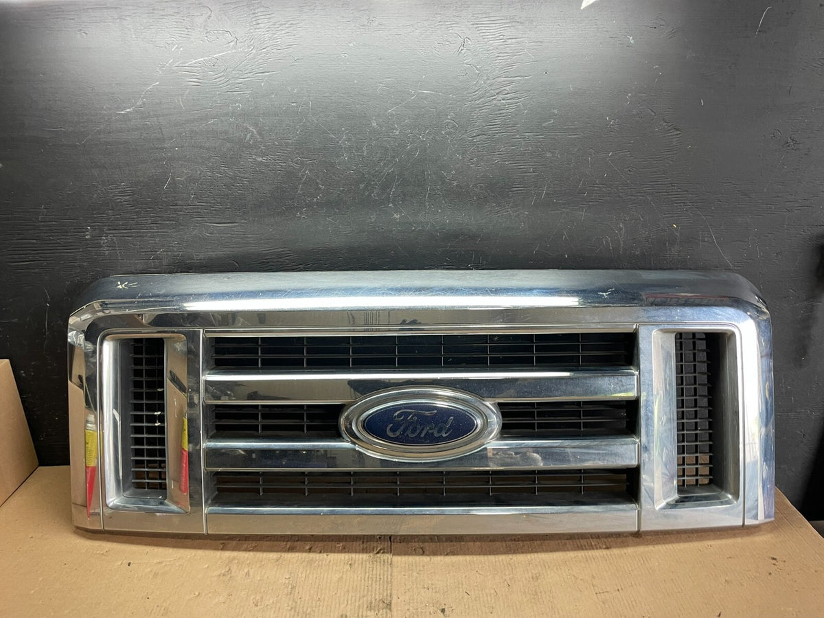 2008 to 2014 Ford Econoline E150 E250 Front Upper Chrome Grill Grille n5478 DG0