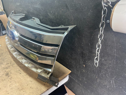 2007 2008 2009 2010 Ford Edge Front Upper Chrome Grill Grille Oem R7221 DG1