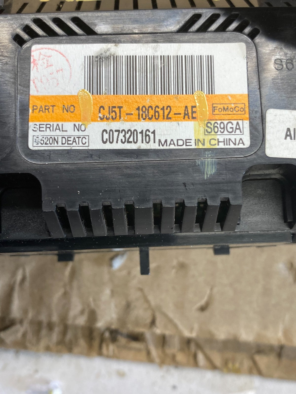 2013 2014 2015 Ford Escape Ac Heater Climate Control Temperature Oem ab2134 DG5