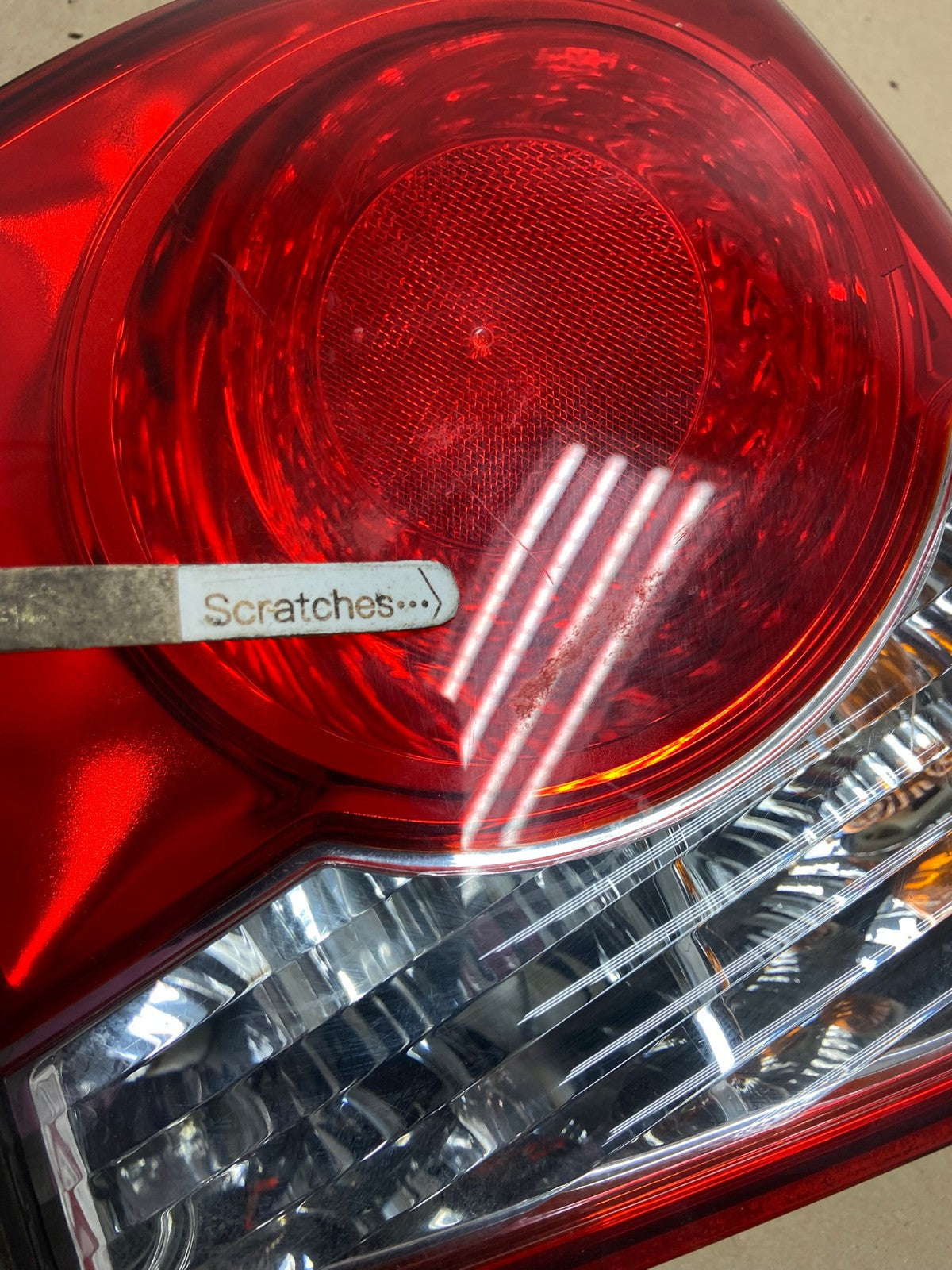 2011 2012 2013 2014 Chevrolet Cruze Right Passinger RH Side Tail Light AG6842 LK3