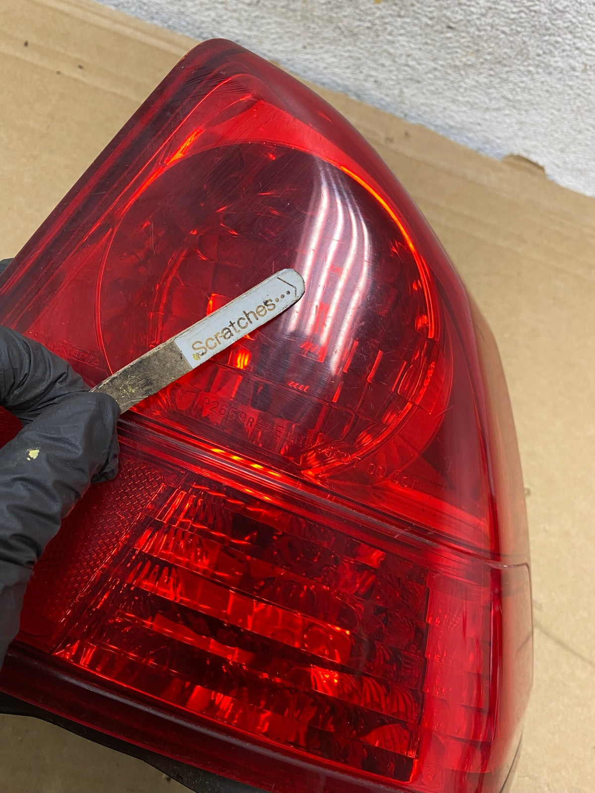 2003 2004 2005 Honda Civic Sedan Right Passenger Side Tail Light AH8234 LK3
