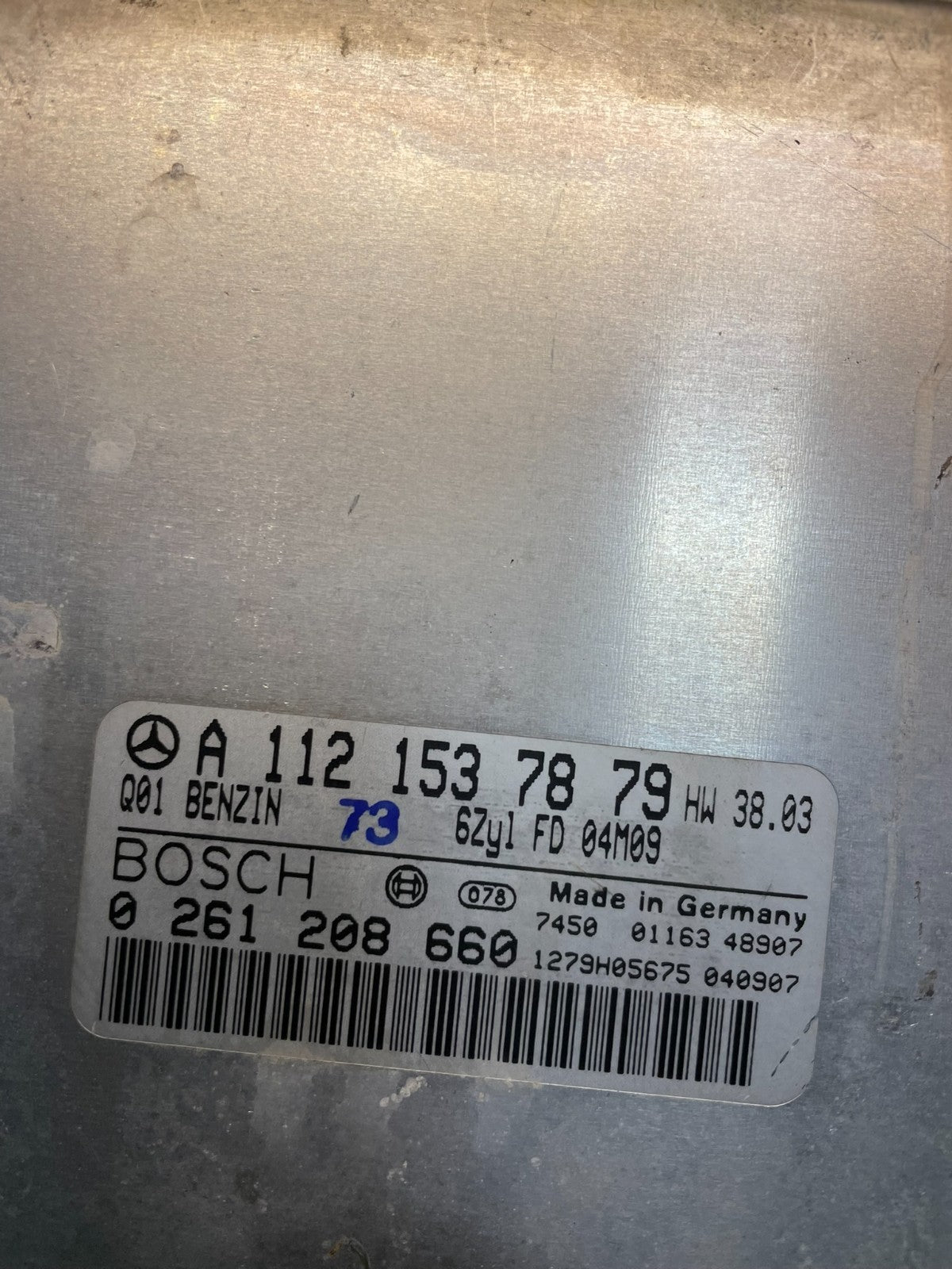 1999 to 2005 Mercedes E320 CLK320 Engine Control Unit ECU Module v9159 DG3