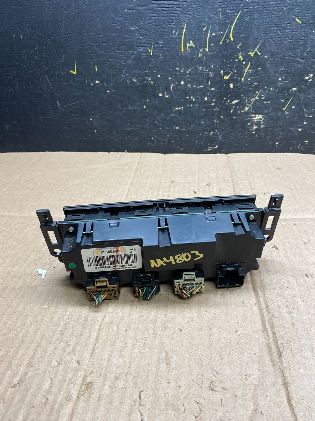 2007 to 2011 Cadillac Escalade AC Heater Climate Control Panel Oem aa4803 DG4