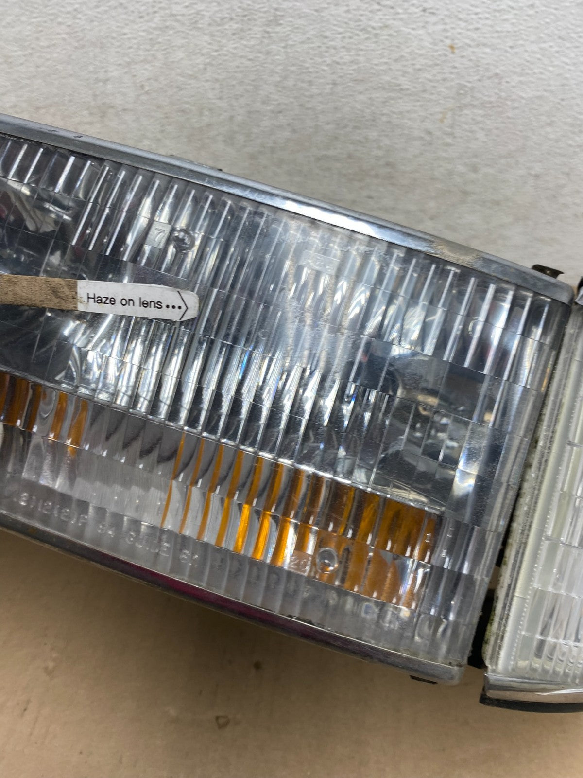 1994 1995 1996 Cadillac Deville Left Driver LH Headlight + Turn Signal AE7143 DW3