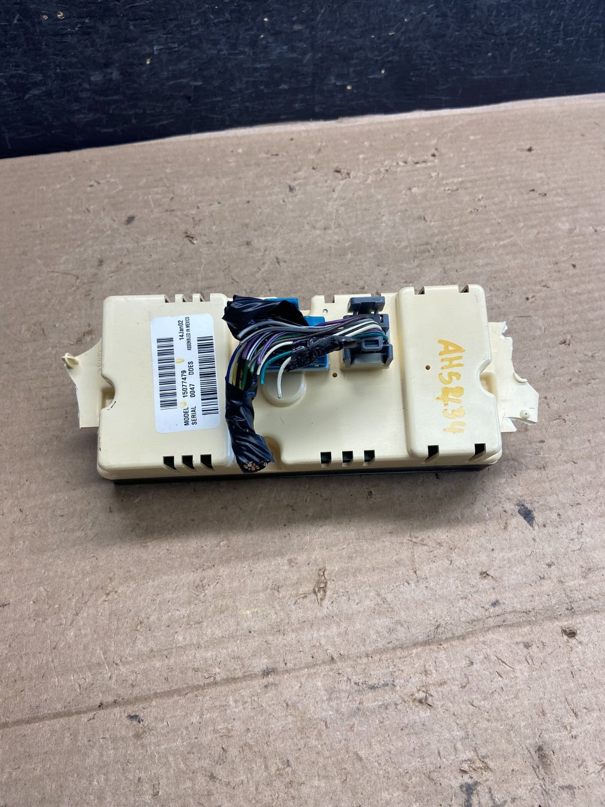 2003 to 2006 Chevrolet Silverado HVAC Heater Climate Control Module AH5434 DG5