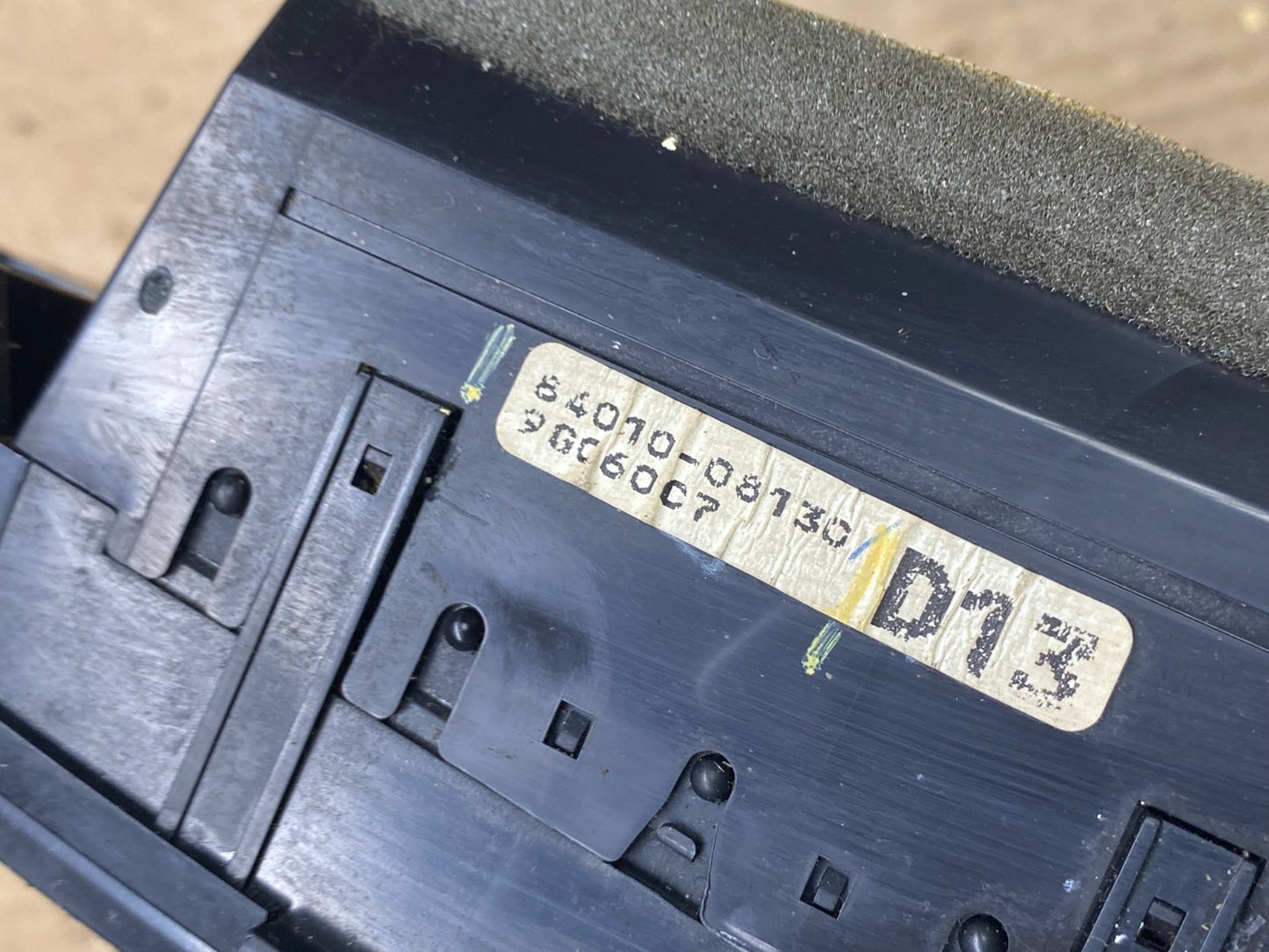 2006 to 2010 Toyota Sienna A/C Climate Heater Temperature Control Z7340 DG5