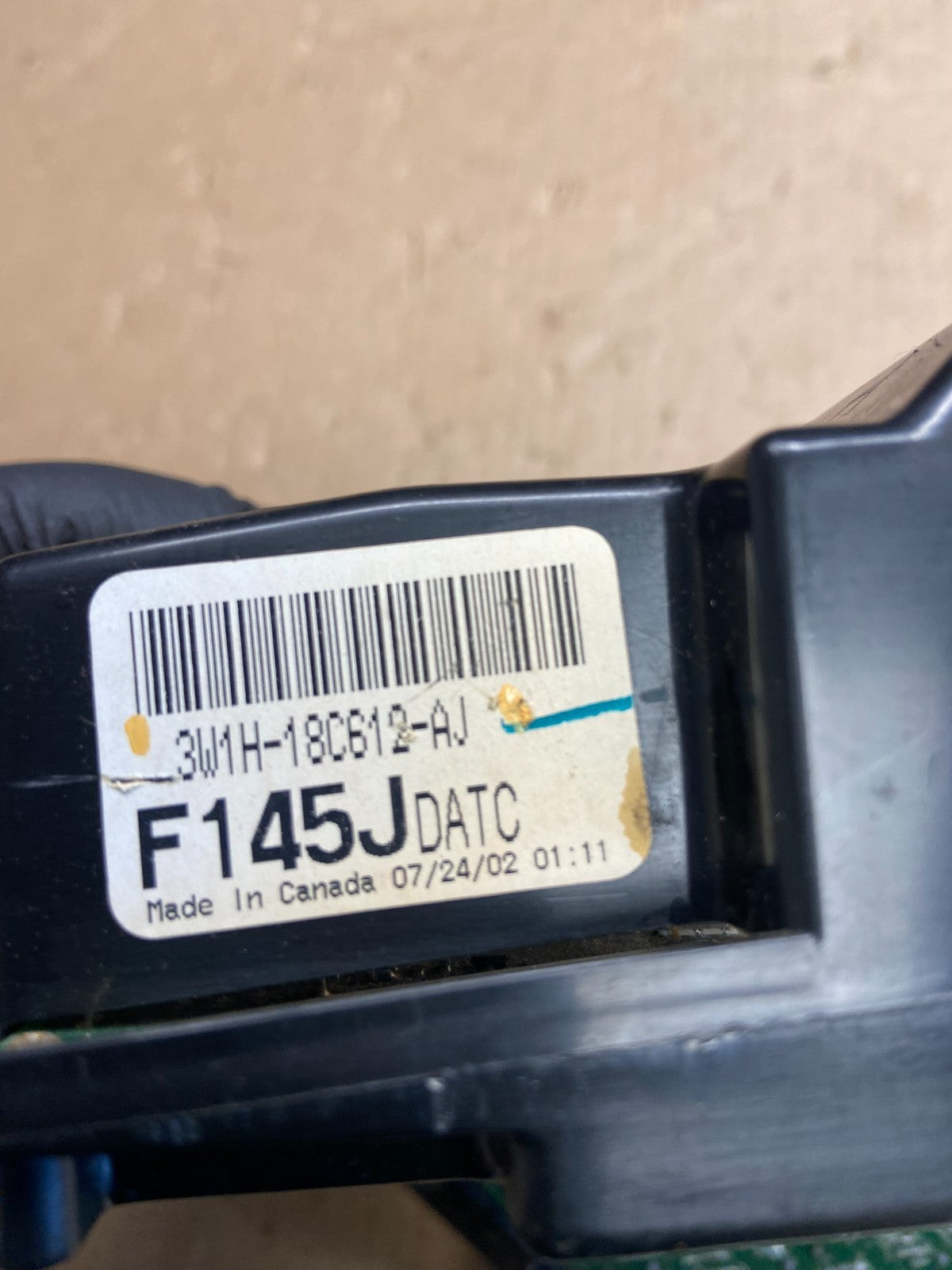 2003 to 2006 Lincoln Town Car Climate Control Panel ae4266 DG4