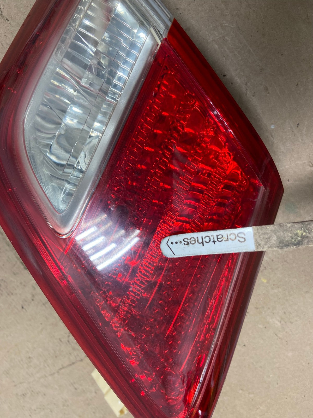 2007 2008 2009 Toyota Camry Right Passenger Rh Tail Light Inner AF4615 LK3
