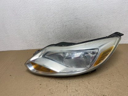 2012 2013 2014 Ford Focus Left Driver Lh Side Halogen Headlight AF2832 DW0