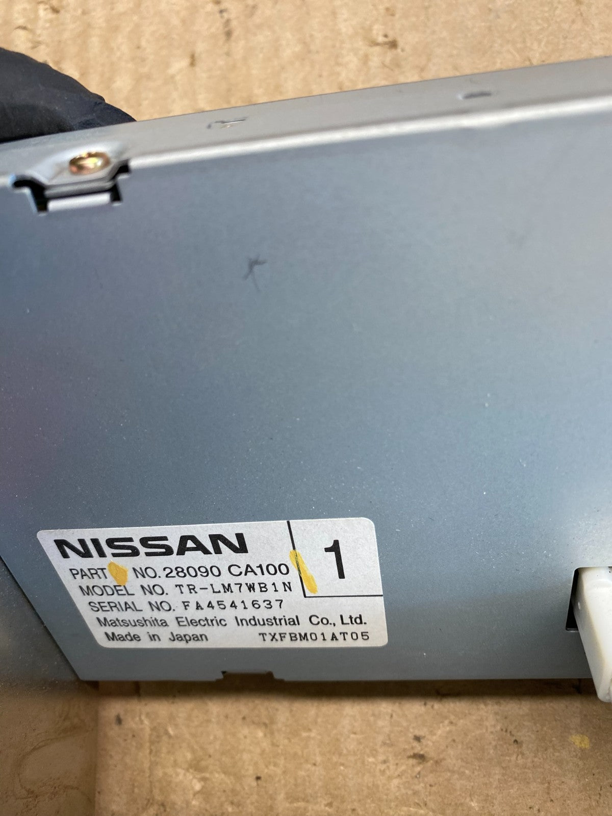 2011 - 2013 Nissan Murano Radio CD Gps Screen Navigation Display ab9581 DG5