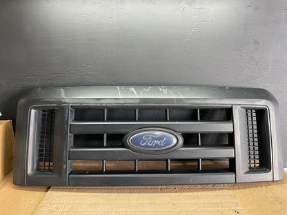 2008 to 2014 Ford Econoline E150 E250 Front Upper Chrome Grill Grille ab7682 DG0