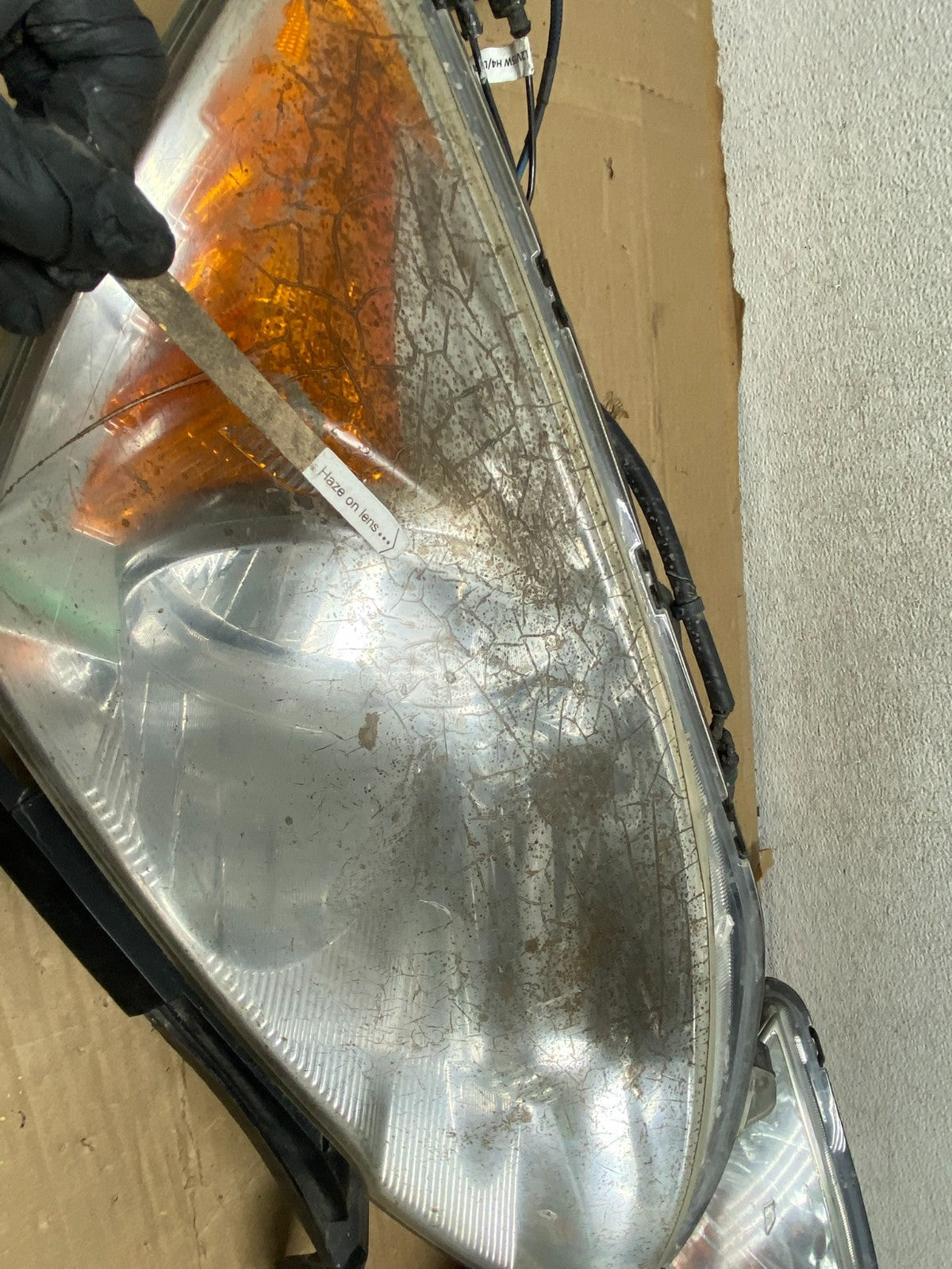 2007 to 2011 Honda CR-V Crv Left+Right Side Headlights Halogen AG8273 DW5
